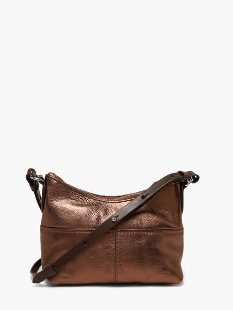 Sac Bandoulière Vintage Cuir Paul marius Marron vintage LOUSTIC vue secondaire 3