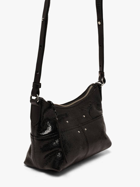 Sac Bandoulière Eclipse Cuir Paul marius Noir eclipse LOUSTECL vue secondaire 1