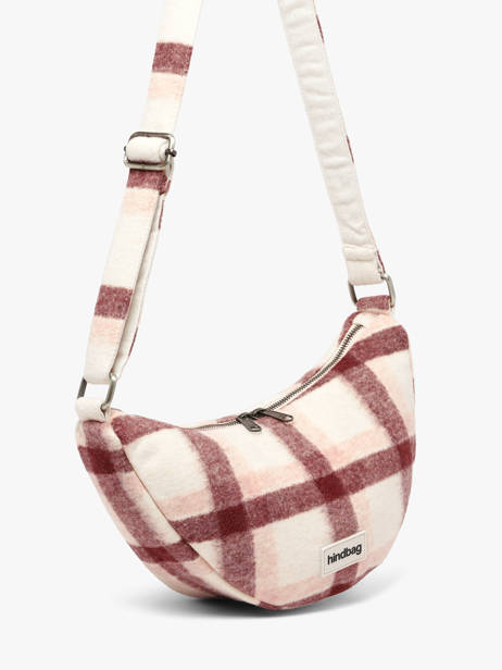 Shoulder Bag Tartan Hindbag Pink tartan TA other view 1