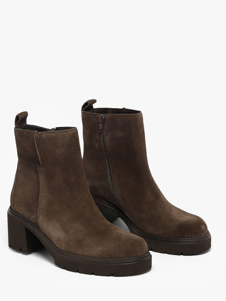 Bottines à Talon En Cuir Gabor Marron women 1 vue secondaire 1