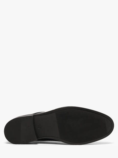 Chaussures De Ville En Cuir Kost Noir men AB29102 vue secondaire 4