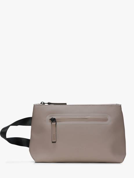 Cosmetics Bag With Zip Rains Beige travel 16250