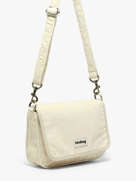 Velvet Margault Crossbody Bag Hindbag Beige velours V other view 1