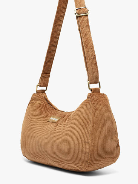 Velvet Rosa Crossbody Bag Hindbag Brown velours V other view 1