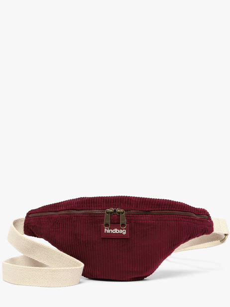 Belt Bag Hindbag Red velours V
