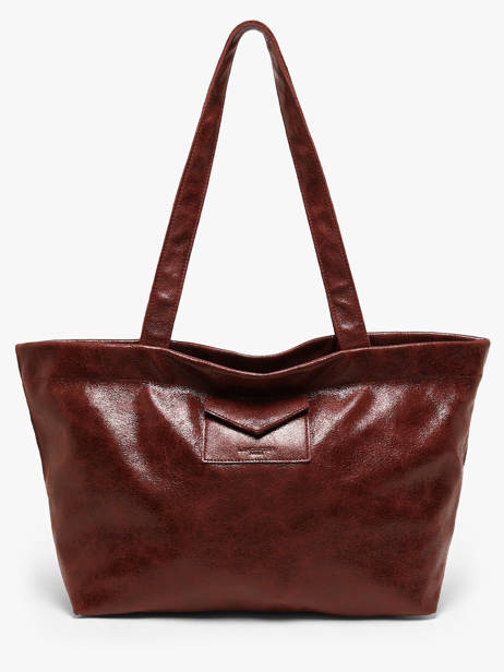 A4 Size Shoulder Bag Retro Kba Lancaster Red retro kba 102