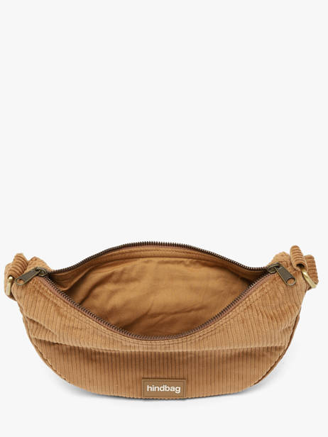 Belt Bag Velours Corduroy Hindbag Brown velours V other view 2
