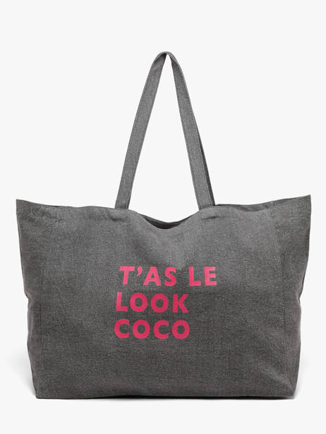 Shoulder Bag Sastro Cotton Pieces Gray sastro 17156725