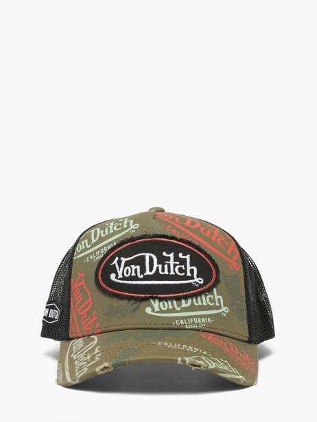 Casquette Von dutch Noir accessoires CAFE12
