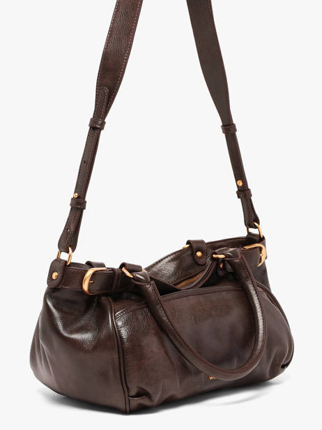 Handbag Lune Leather Vanessa bruno Brown lune 7V40920 other view 2