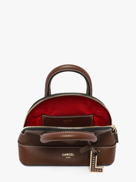 Sac Bandoulière Belleville Cuir Lancel Marron belleville A13735 vue secondaire 4