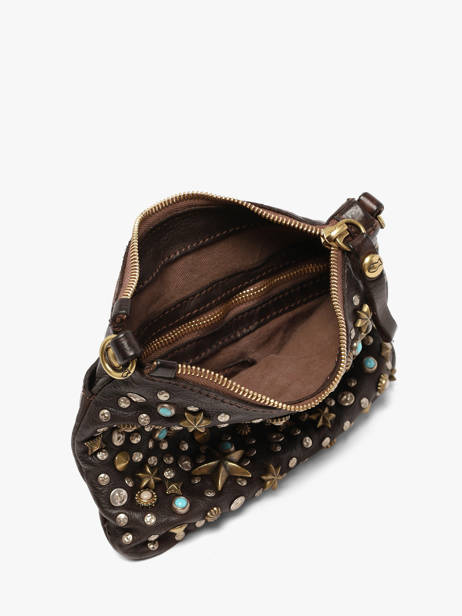 Sac Bandoulière Poppi Cuir Campomaggi Marron poppi 46070ND vue secondaire 3