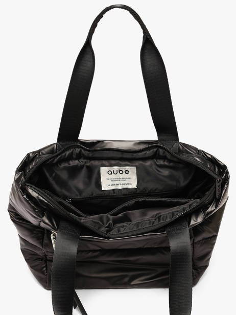 Sac Porté épaule Cumulus Nylon Recyclé Aube Noir cumulus 101CS03 vue secondaire 3