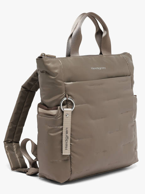 Backpack Comfy Hedgren Gray cocoon HCOCN04 other view 2