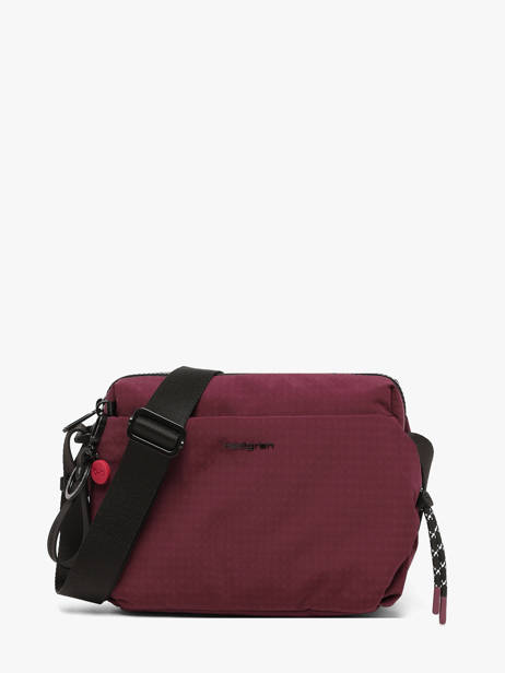Shoulder Bag Kosho Recycled Polyester Hedgren Red string HSTG01