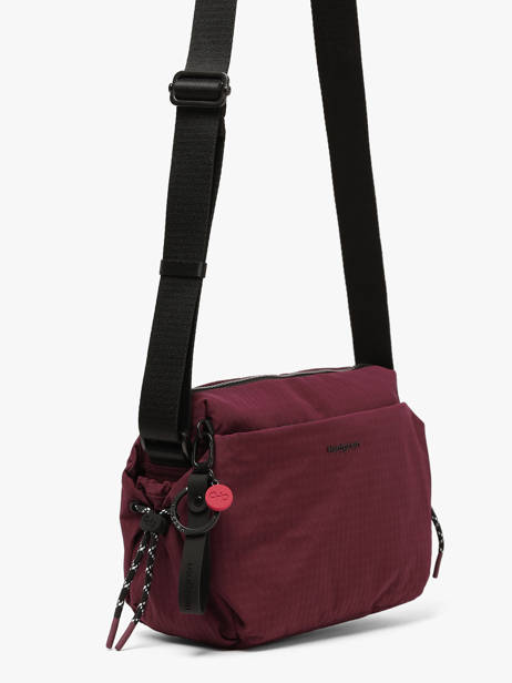 Shoulder Bag Kosho Recycled Polyester Hedgren Red string HSTG01 other view 2