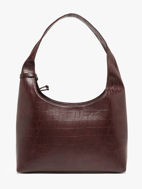 Shoulderbag Lauren With Croc Effect Laurent david Red ld bags 52 other view 4