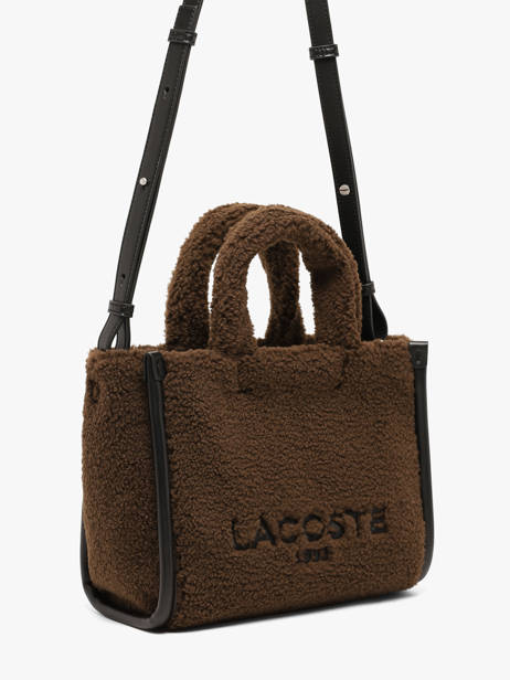 Satchel Heritage Lacoste Brown heritage NF5116HX other view 1