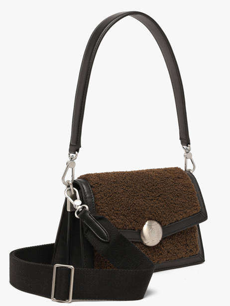 Shoulder Bag Tennis Bliss Lacoste Brown tennis bliss NF5473IO other view 2