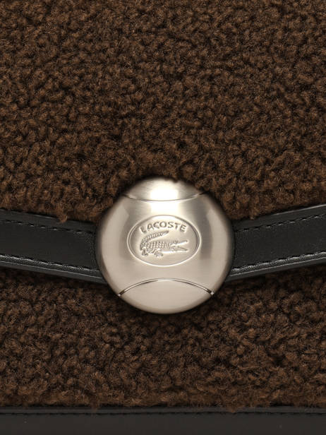 Shoulder Bag Tennis Bliss Lacoste Brown tennis bliss NF5473IO other view 3