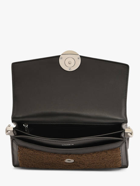 Shoulder Bag Tennis Bliss Lacoste Brown tennis bliss NF5473IO other view 4