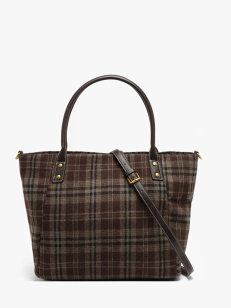 Shoulder Bag Taylor With Tartan Print Laurent david Brown ld bags 135 other view 4
