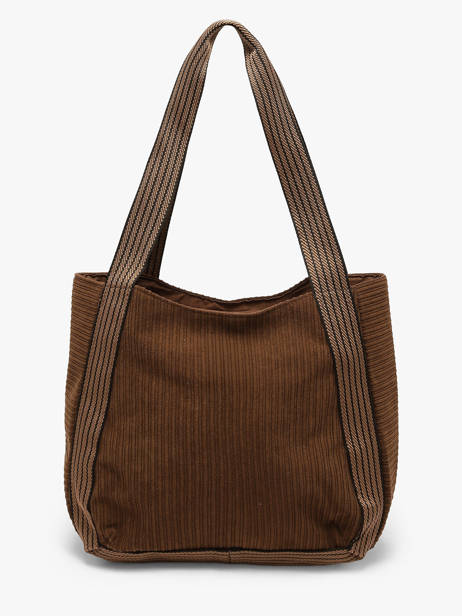 Shoulder Bag Velours Le voyage en panier Brown velours AHP308 other view 4