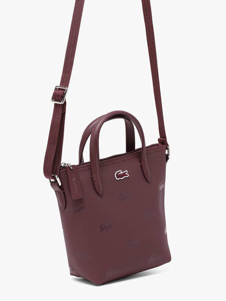 Crossbody Bag L12.12 Concept Holiday Lacoste Violet l12.12 concept holiday NF5506HN other view 2