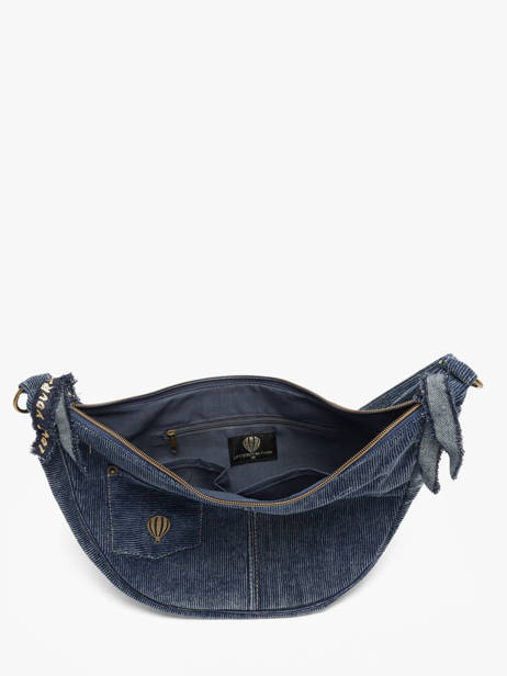 Shoulder Bag Denim Le voyage en panier Blue denim AHP339 other view 3