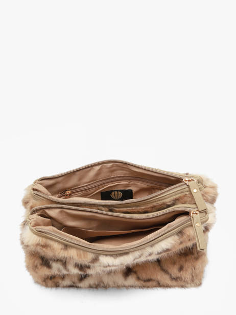 Shoulder Bag Doudou Le voyage en panier Beige doudou AHP314 other view 3