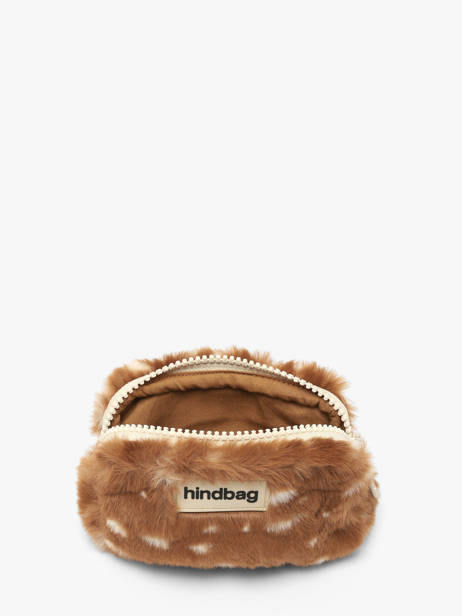 Porte-monnaie Lili Faon Hindbag Marron faon FN vue secondaire 1