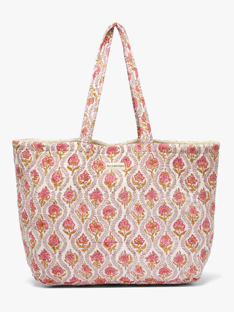A4 Size Shoulder Bag Cabas Cotton Byzantine Multicolor cabas EPH