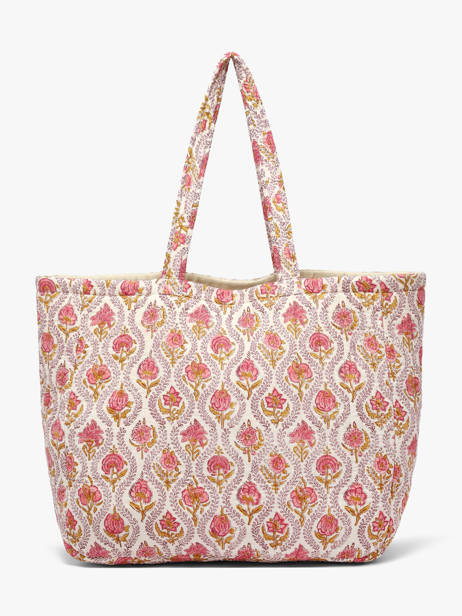A4 Size Shoulder Bag Cabas Cotton Byzantine Multicolor cabas EPH other view 4