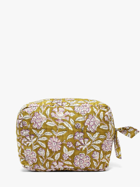 Trousse De Toilette à Rabat Carthage Coton Byzantine Vert accessoires CAR vue secondaire 2