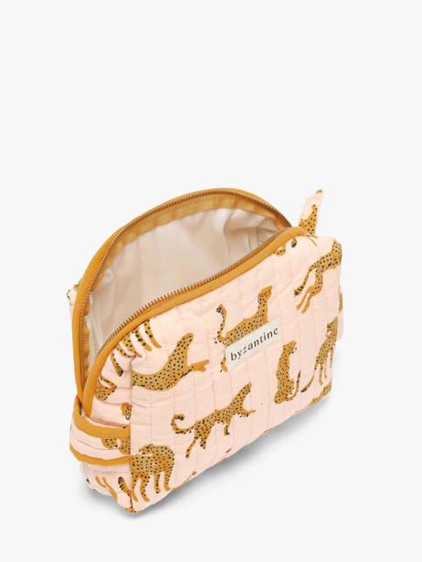 Petite Trousse De Toilette Fauve Coton Byzantine Multicolore accessoires FAU vue secondaire 1