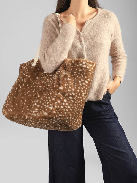 Shoulder Bag Claude Fawn Hindbag Brown faon FN other view 1
