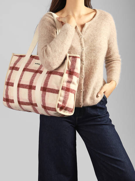 Shoulder Bag Tartan Hindbag Pink tartan TA other view 1