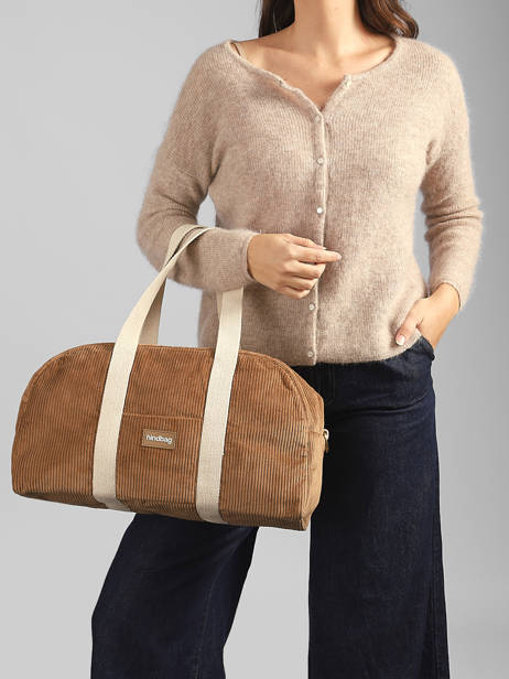 Velvet Charlie Shoulder Bag Hindbag Brown velours V other view 1