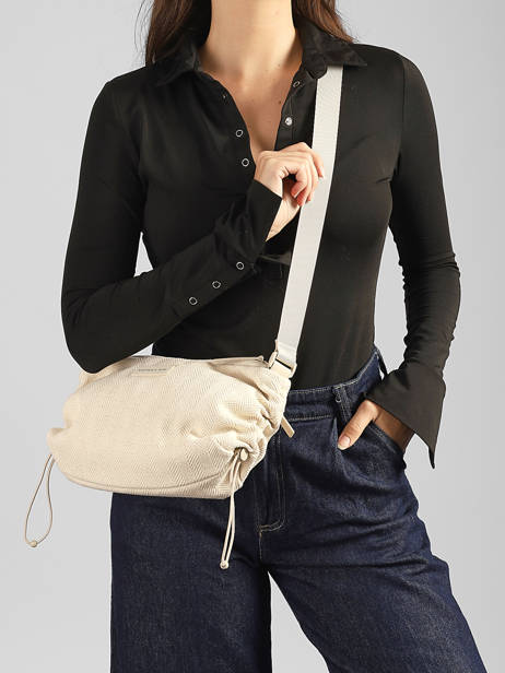 Shoulder Bag Skara Small Ibiza Kapten and son Beige ibiza IB other view 1