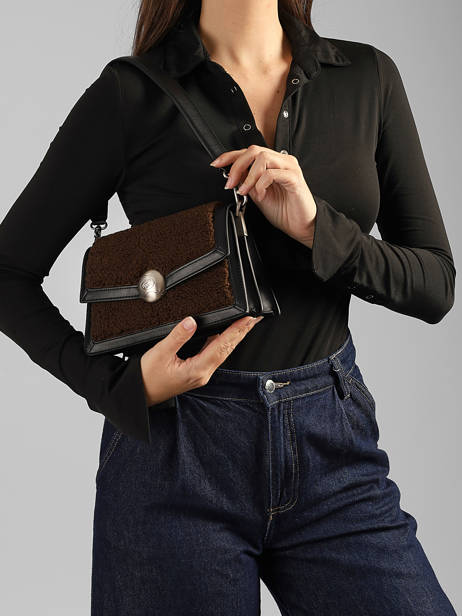 Shoulder Bag Tennis Bliss Lacoste Brown tennis bliss NF5473IO other view 1