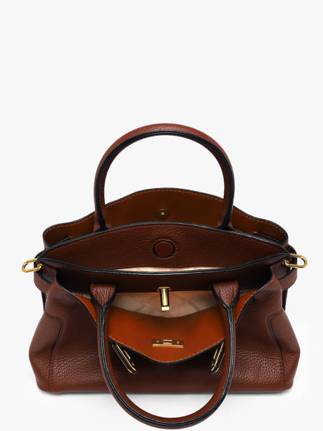 Satchel Azelie Ii Ted lapidus Brown azelie ii TLXF5652 other view 2