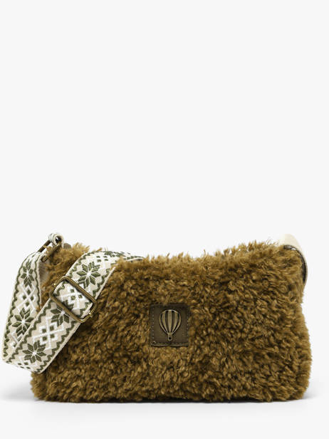 Sac Bandoulière Winter Polyester Le voyage en panier Vert winter AHP323