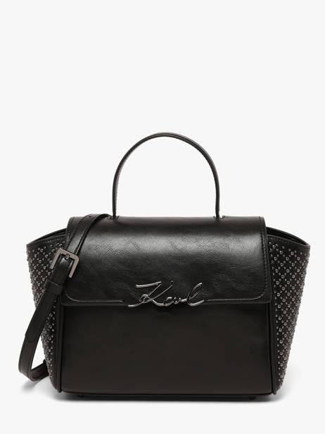 Sac Porté Main K Signature Karl lagerfeld Noir k signature B4W30067