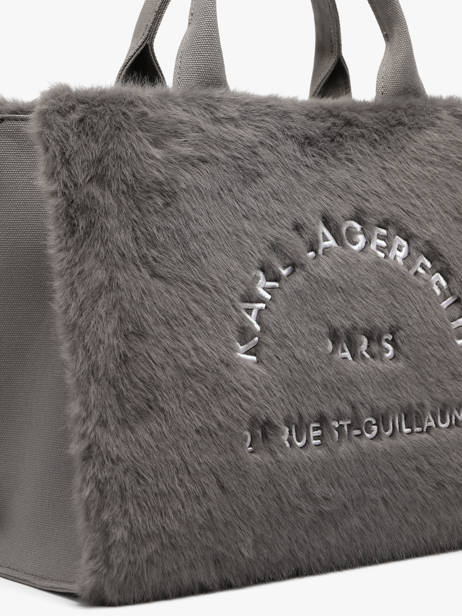 Sac Porté Main Rsg Karl lagerfeld Gris rsg B4W50022 vue secondaire 2