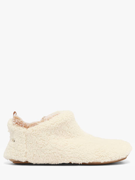 Chaussons Isotoner Beige women 97422 vue secondaire 3
