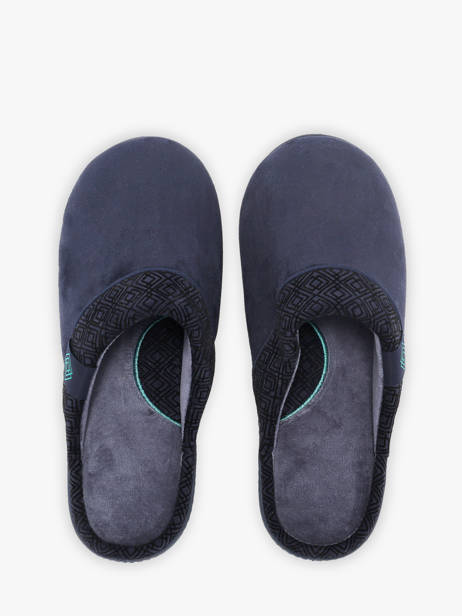 Chaussons Isotoner Bleu men 98032