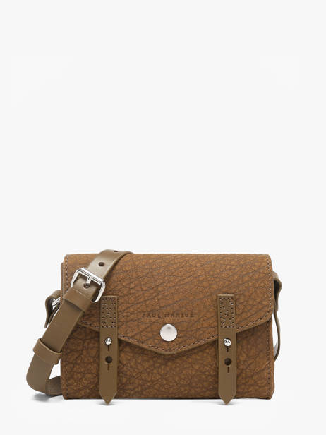 Sac Bandoulière La Suite Cuir Paul marius Marron la suite MINISUI