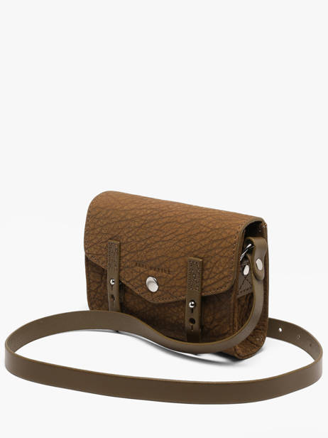 Sac Bandoulière La Suite Cuir Paul marius Marron la suite MINISUI vue secondaire 1