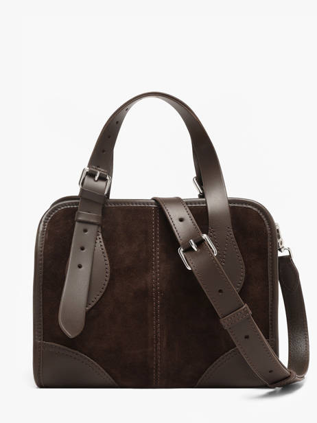 Sac Le Cabas S La Suite Cuir Paul marius Marron la suite CABSSSUI vue secondaire 3