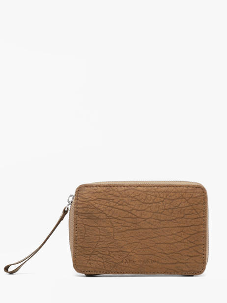 Portefeuille Cuir Paul marius Marron la suite ALICESUI